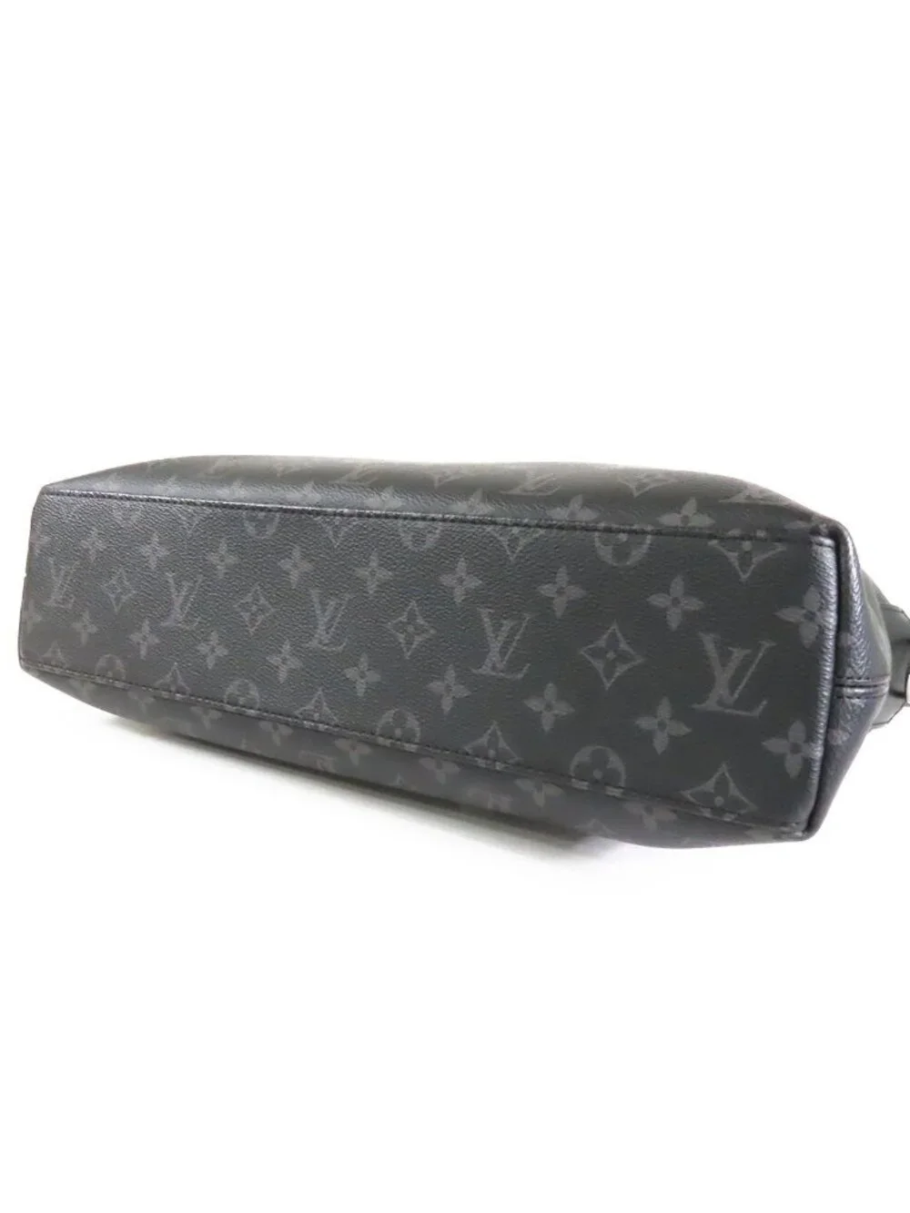 Louis Vuitton Briefcase Explorer Black Monogram Eclipse 2-Way Business